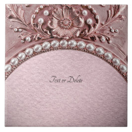 Pink Flower Ceramic Tile Fliese