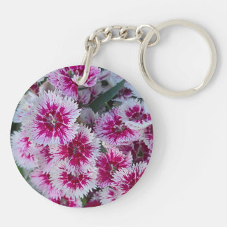 Pink Flower Keychain Schlüsselanhänger