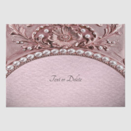Pink Flower Tissue Paper Seidenpapier