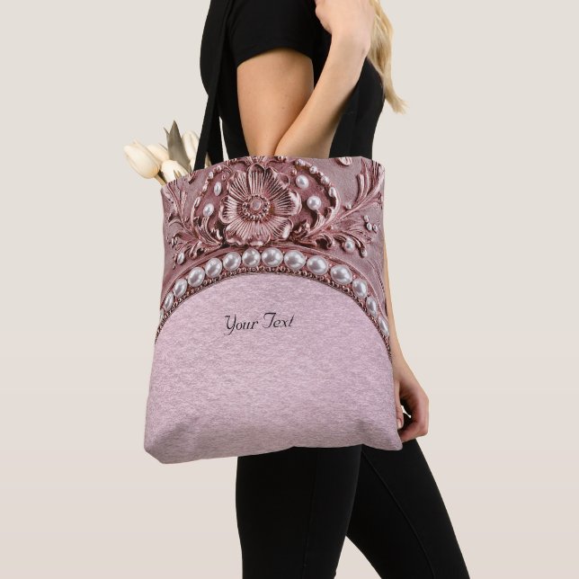 Pink Flower Tote Bag (Von Nahem)