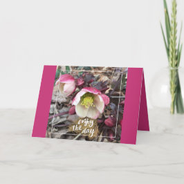 PINK FLOWERED MUTTER'S DAY GREETING KARTE