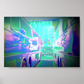 Pink Floyd Bus E Gate Poster