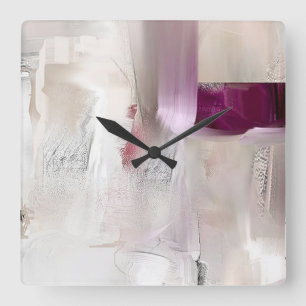 Pink Floyd Quadratische Wanduhr