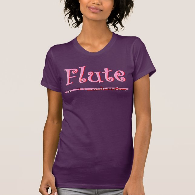 Pink Flute T-Shirt (Vorderseite)