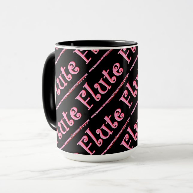 Pink Flute Tasse (Vorderseite Links)