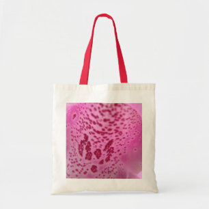 Pink Foxglove Petal Tote Bag Tragetasche