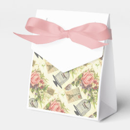 Pink French Theme Vintag Paris Gastgeschenk Boxes Geschenkschachtel