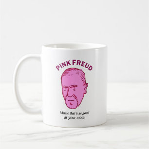 Pink Freud Funny Music Psychology Pub Tasse