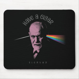 Pink Freud (Have A Cigar) Mousepad