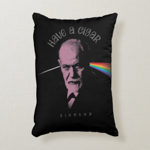 Pink Freud (Nimm eine Zigarre) Dekokissen