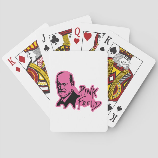 PINK FREUD Psychoanalyse Sound Edition Spielkarten (Rückseite)