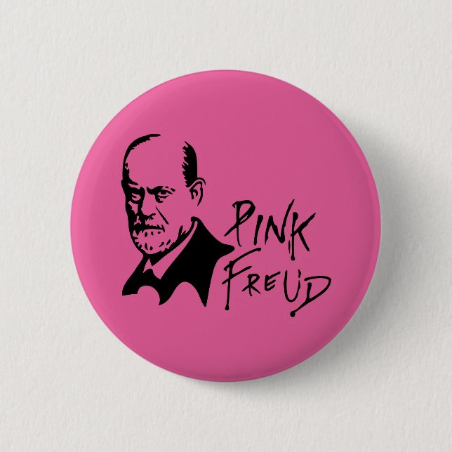 PINK FREUD Psychoanalysis Sound Edition Button (Vorderseite)