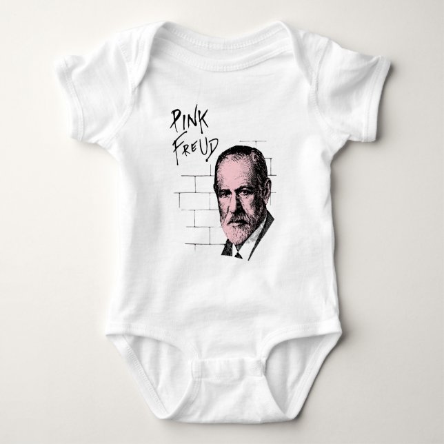 Pink Freud Sigmund Freud T-Shirt (Vorderseite)
