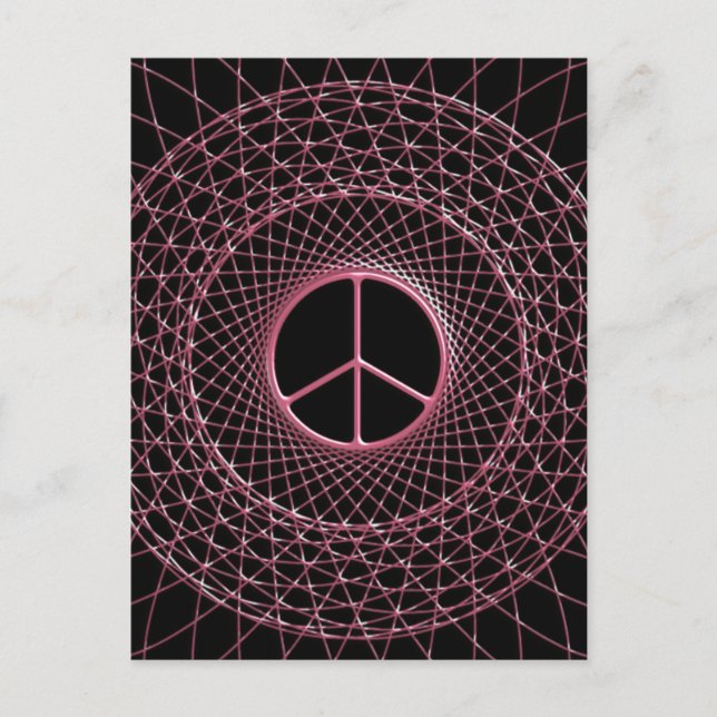PINK FRIACE SPIRAL POSTKARTE (Vorderseite)