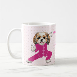 Pink – Funny Shih Tzu Martial Arts Dog Kaffeetasse
