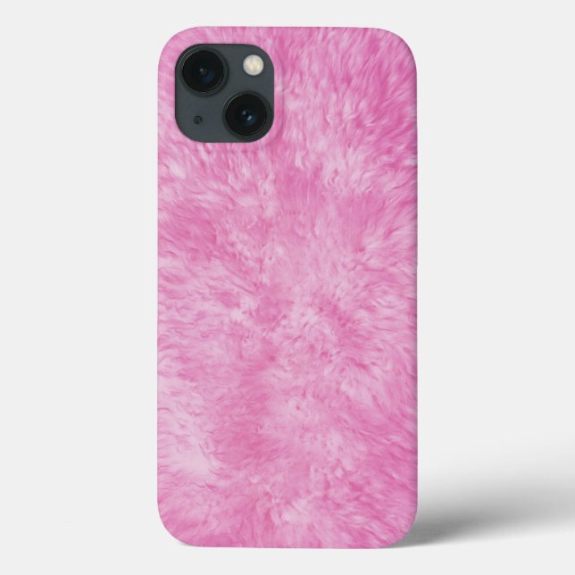 Pink Fur Frenzy Case-Mate iPhone Fall Hülle (Rückseite)