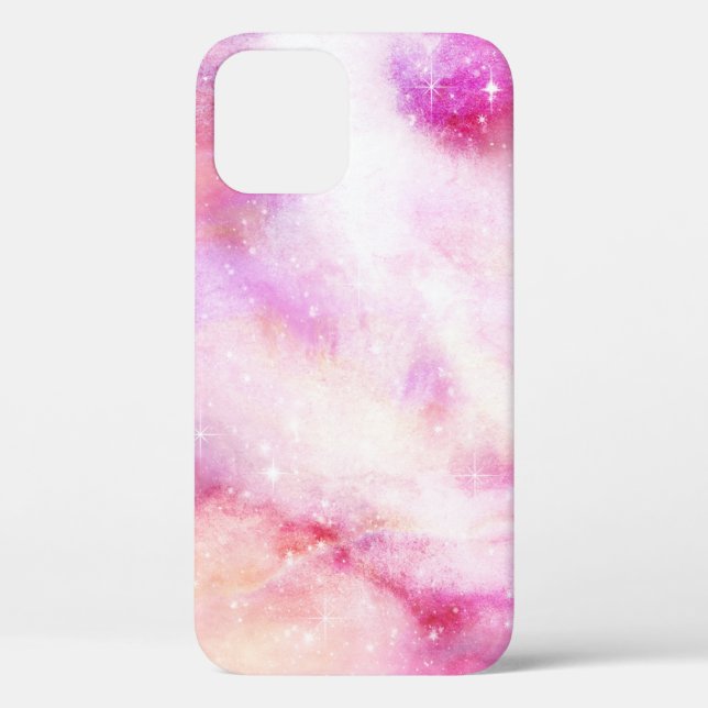 Pink Galaxy Case-Mate iPhone Hülle (Rückseite)