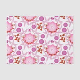 Pink Garden Tissue Paper Seidenpapier