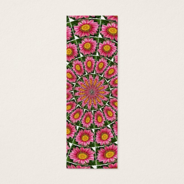 Pink-Gazanien, Lesezeichen (Vorderseite)