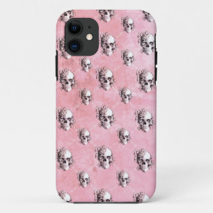 -PINK GEFLECKTER TOTENKOPF IPHONE-HÜLLE- Case-Mate iPhone HÜLLE