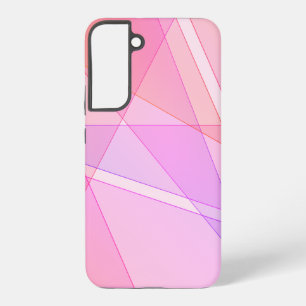 Pink Geometric Samsung Galaxy Hülle