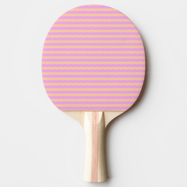 Pink Geometric  Tischtennis Schläger (Vorderseite)