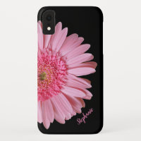 Pink Gerber Daisy Bloom iPhone XR Fall