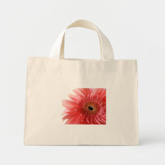 Pink Gerber Daisy Tote Bag Mini Stoffbeutel