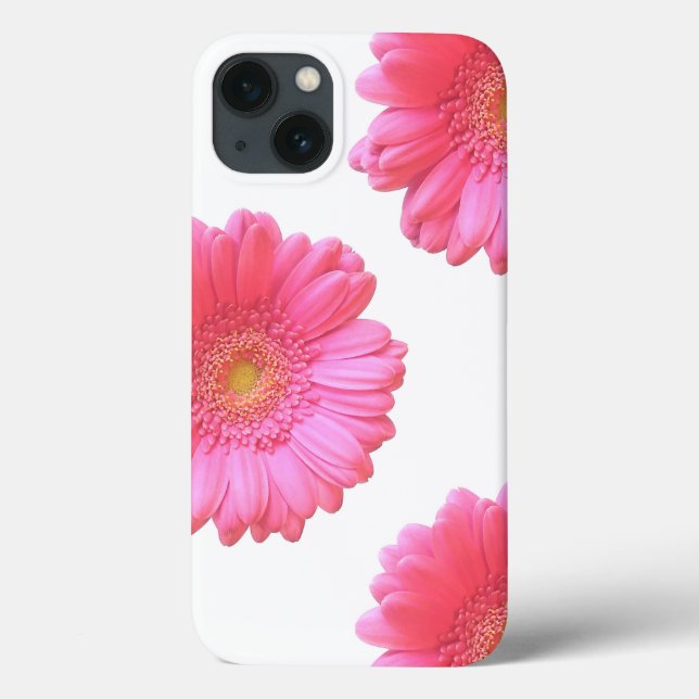 Pink gerbera daisy Case-Mate iPhone Case (Rückseite)