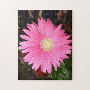 Pink Gerbera Daisy Puzzle