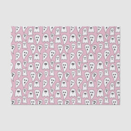 Pink Ghost Halloween Seidenpapier