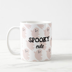 Pink Ghost Halloween Spooky Niedlich Kaffeetasse