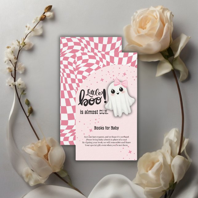 Pink Ghost Little Boo ist fast die richtige Baby D Begleitkarte (Von Creator hochgeladen)