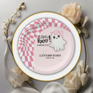 Pink Ghost Little Boo ist fast die richtige Baby D Pappteller