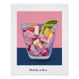 PINK GIN & TONIC 4 POSTER