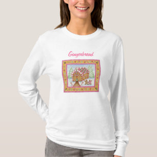 Pink Gingerbrot House Shirt