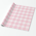 Pink Gingham für Oh Baby Collection Wrapping Paper Geschenkpapier<br><div class="desc">Weitere Koordinationsgegenstände finden Sie in unserer Kollektion "Oh Baby Balloon Baby Shower".</div>