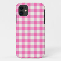 Pink Gingham Kariert Cotattcore
