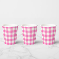 Pink Gingham Kariert Cotattcore