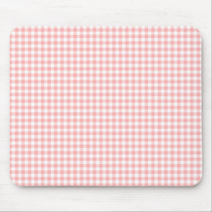 Pink Gingham Mousepad