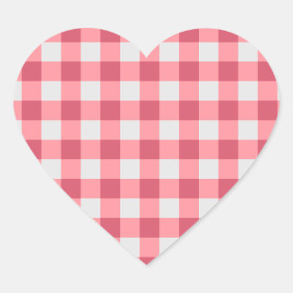 Pink Gingham Sticker - Gemütliche und Niedliche Vi