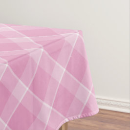 Pink Gingham Tablecloth - Baby Girl Shower & Sprin Tischdecke