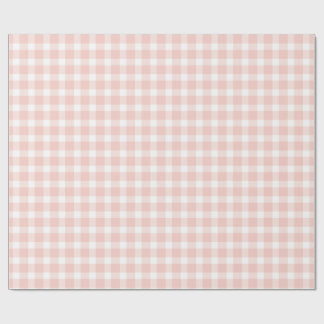 pink gingham wrapping paper roll geschenkpapier