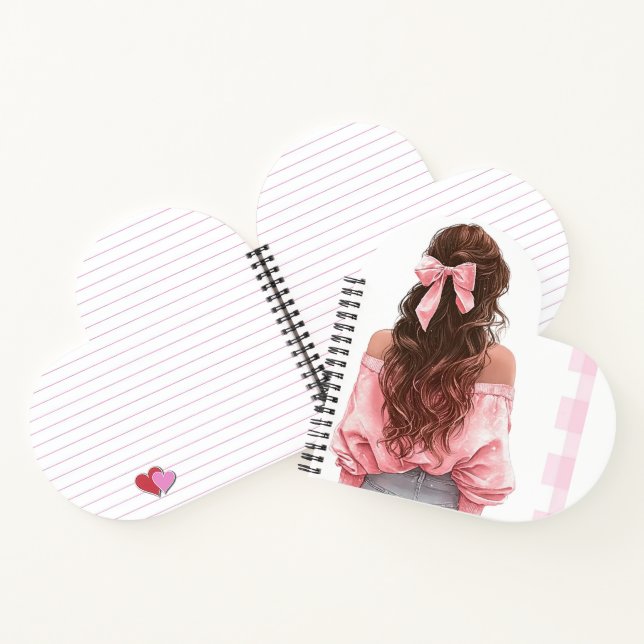 Pink Girl 2026 small Calendar Notizbuch (Innenseite)