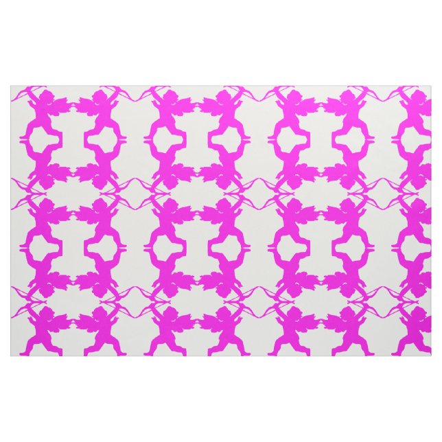Pink Girl Angel Fabric Stoff (Fat Quarter (45,7 x 55,9 cm))