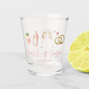 Pink Girl Bachelorette Wochenende Chic  Schnapsglas
