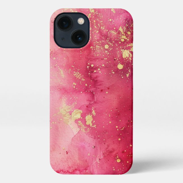 Pink-Girl-Gehäuse iPhone Hülle (Rückseite)