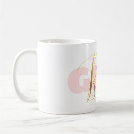 Pink Girl Gold Boss Kaffeetasse