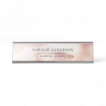 Pink Girl Rose Gold Moderne stilvolle Visitenkarte