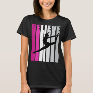 Pink Girls glaubt Tanz Motivierend Tänze Squad T-Shirt